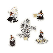 Moomin Glitter Clear Flake Seal - Little My