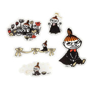 Moomin Glitter Clear Flake Seal - Little My