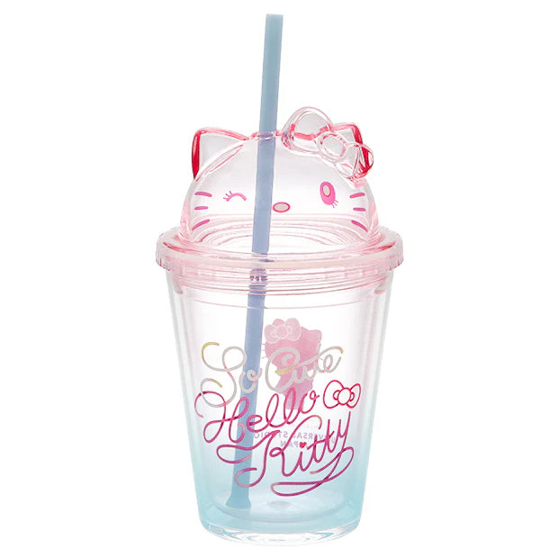 USJ Hello kitty Tumbler with straw