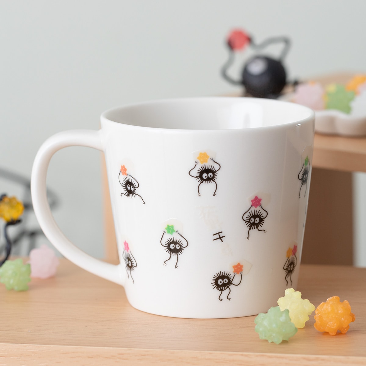 Spirited Away Mysterious Mug - Kaonashi and Susuwatari