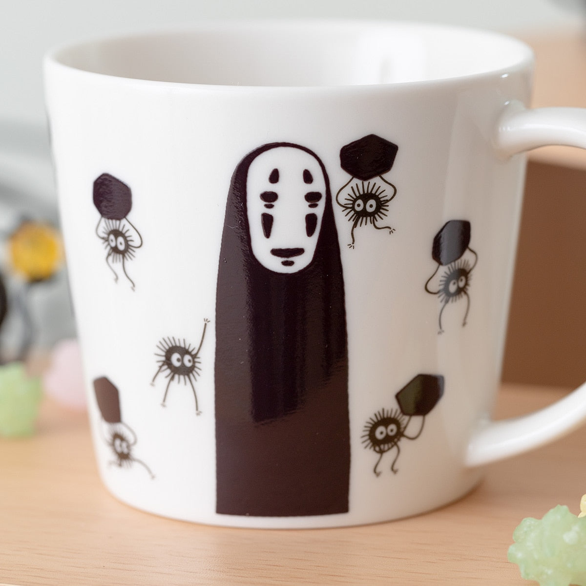 Spirited Away Mysterious Mug - Kaonashi and Susuwatari