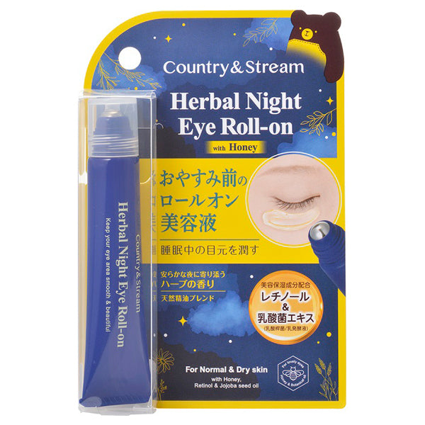 Country& Stream Herbal Night Eye Roll-On 15ml