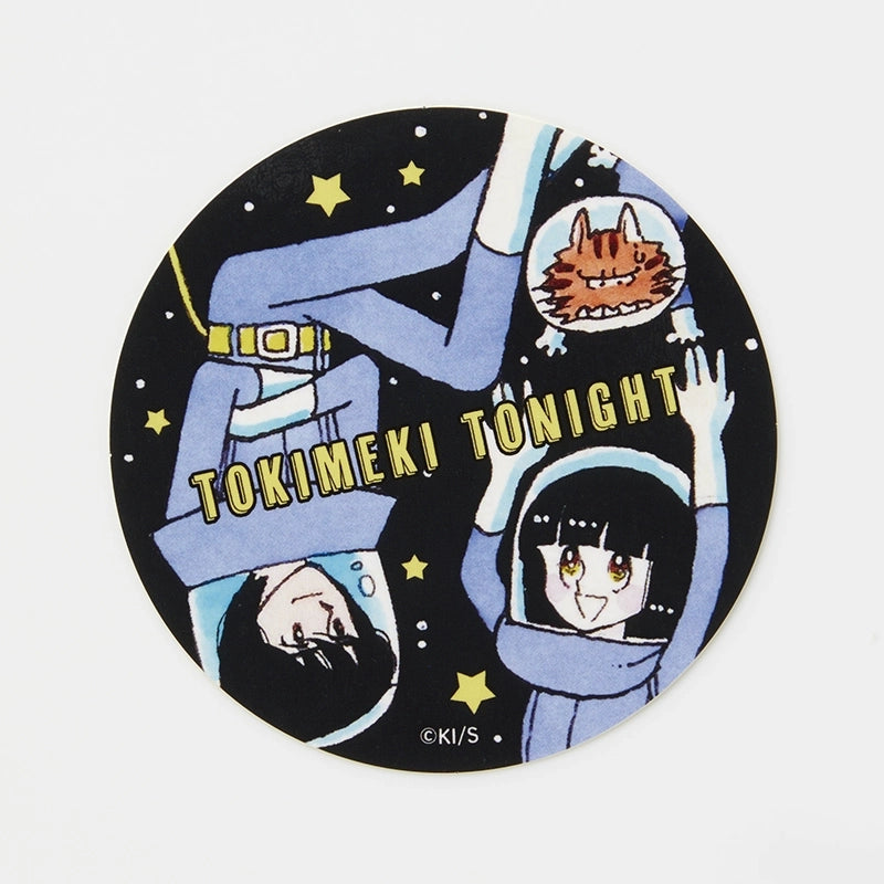 Tokimeki Tonight Round Die-cut sticker