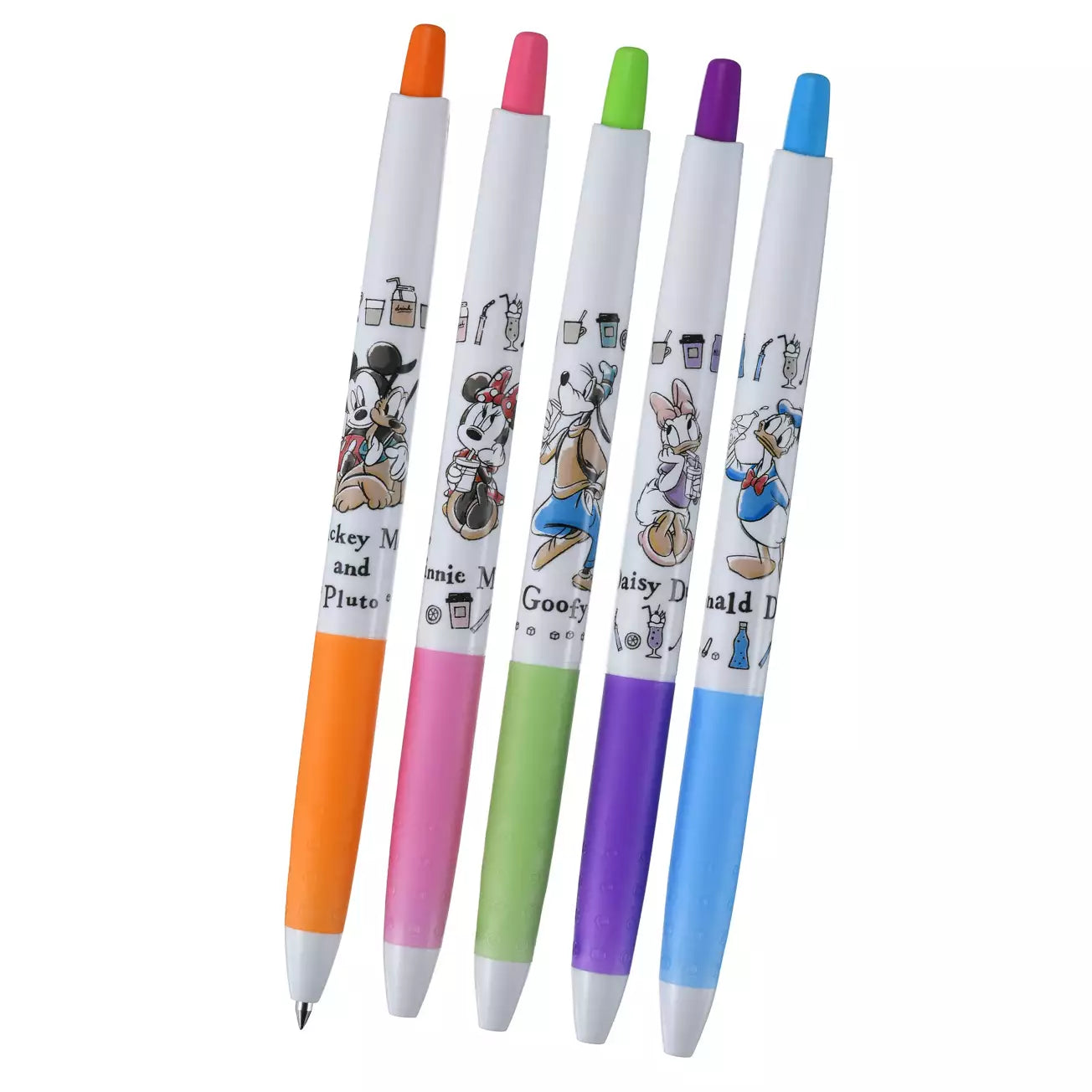 Mickey & Friends 0.5 Gel Ink Ballpoint Pen Set