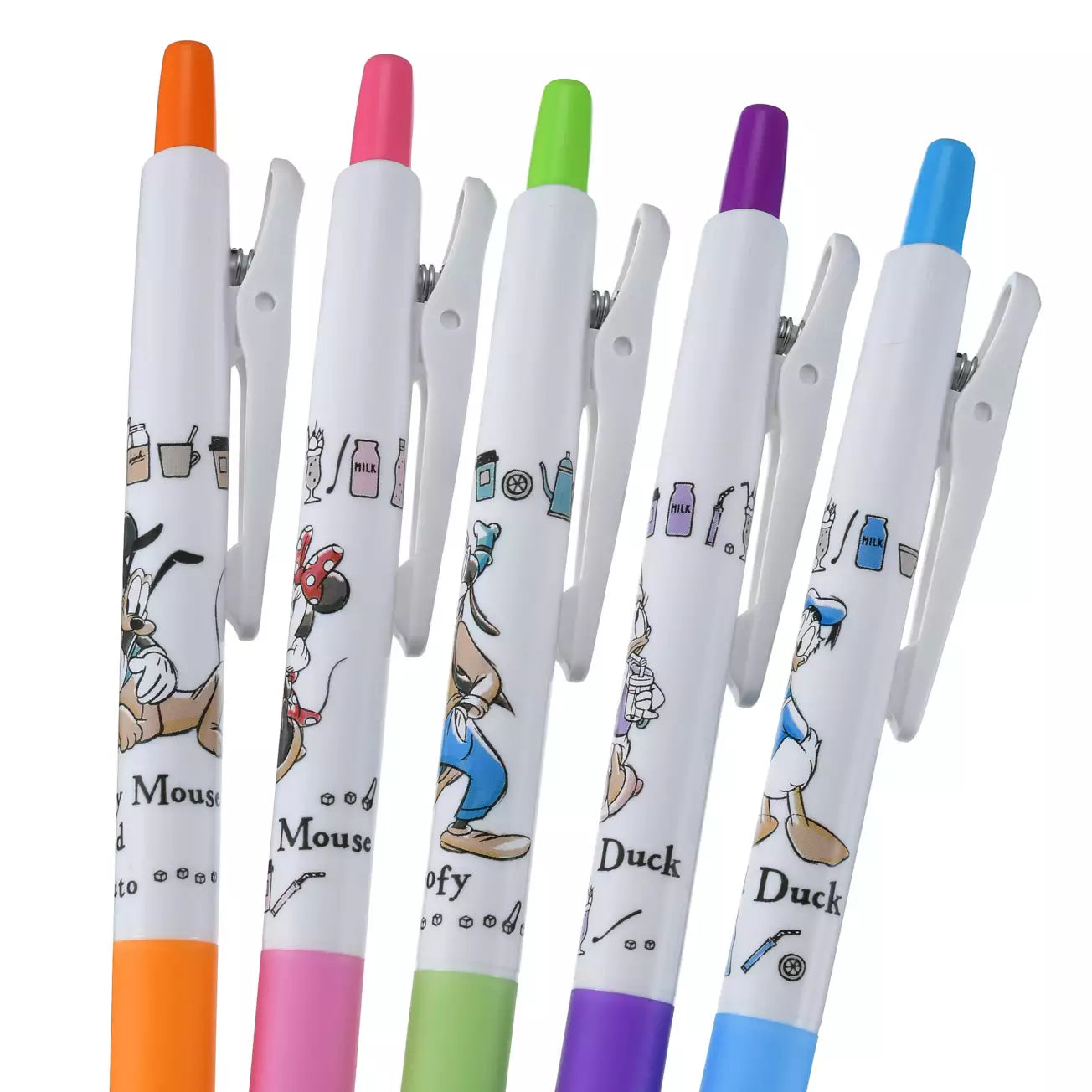 Mickey & Friends 0.5 Gel Ink Ballpoint Pen Set