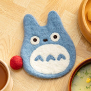 My Neighbor Totoro Handmade Wool Coaster - Medium Totoro
