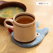 My Neighbor Totoro Handmade Wool Coaster - Medium Totoro