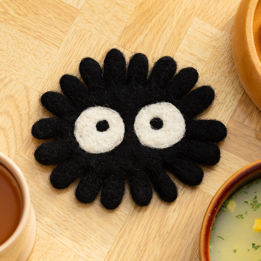 My Neighbor Totoro Handmade Wool Coaster - Kroske