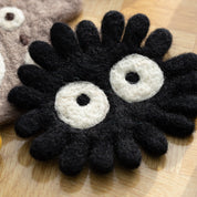My Neighbor Totoro Handmade Wool Coaster - Kroske