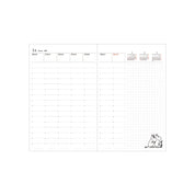Moomin Valley Weekly A5 Vertical Notebook