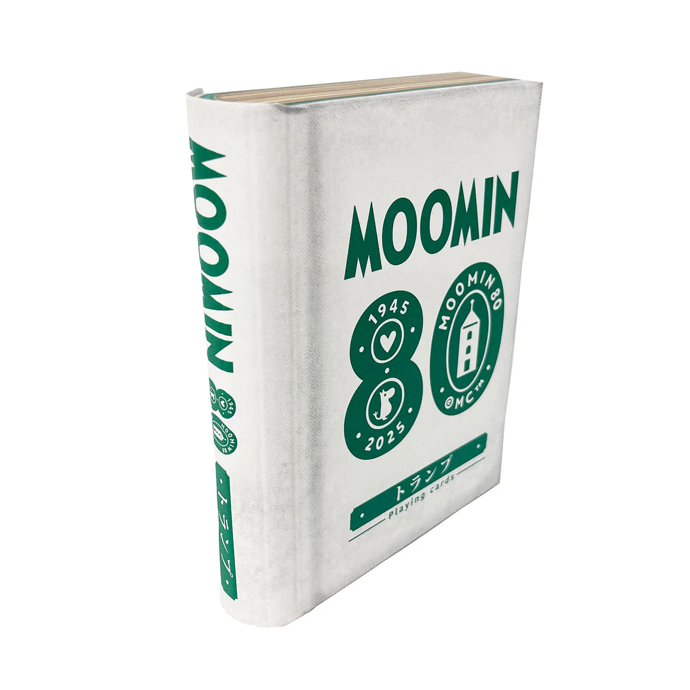 The moomin valley playing cards - 80th