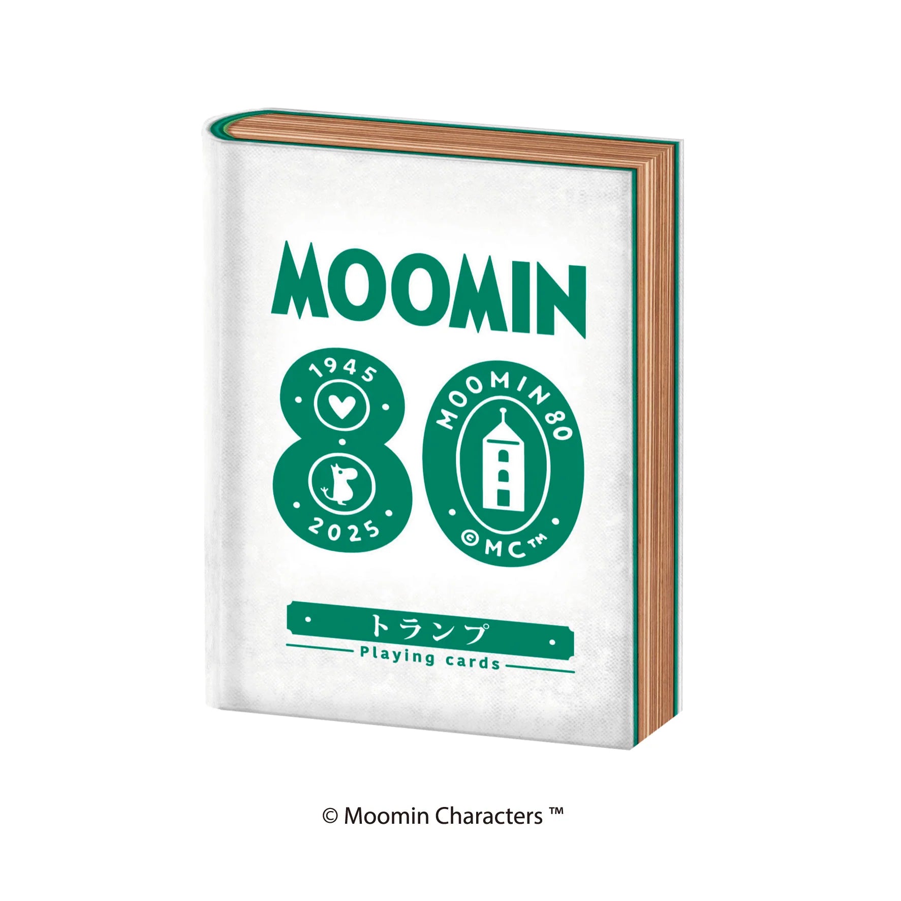 The moomin valley playing cards - 80th