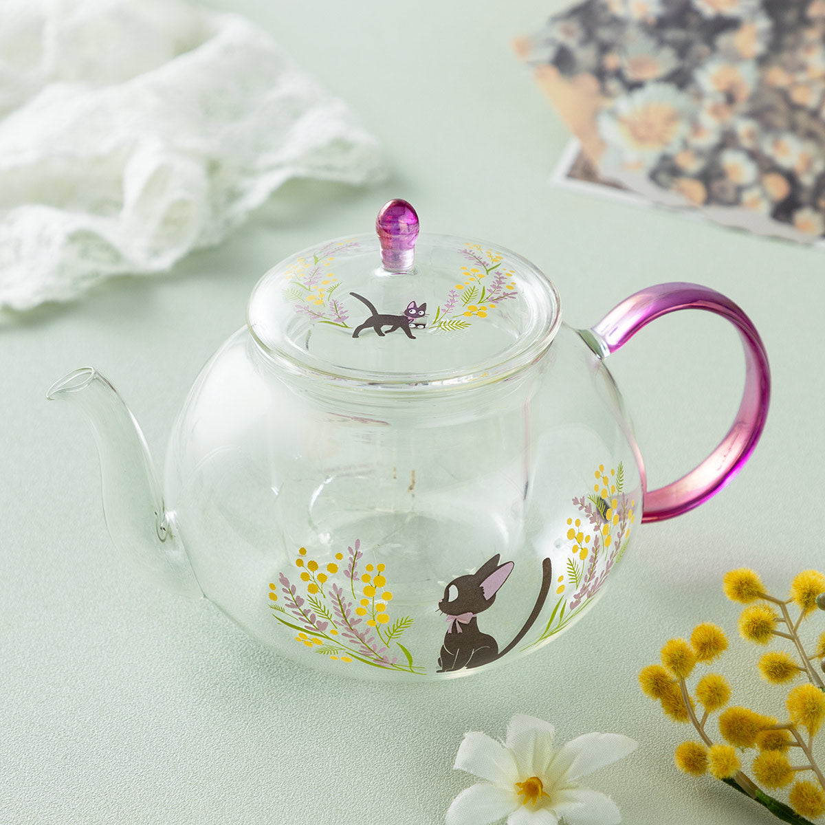 Kiki's Delivery Service Flower Bouquet Series tea pot