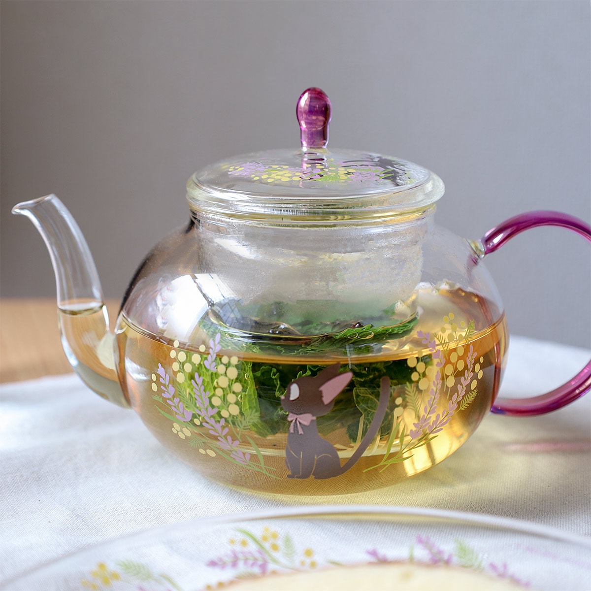 Kiki's Delivery Service Flower Bouquet Series tea pot