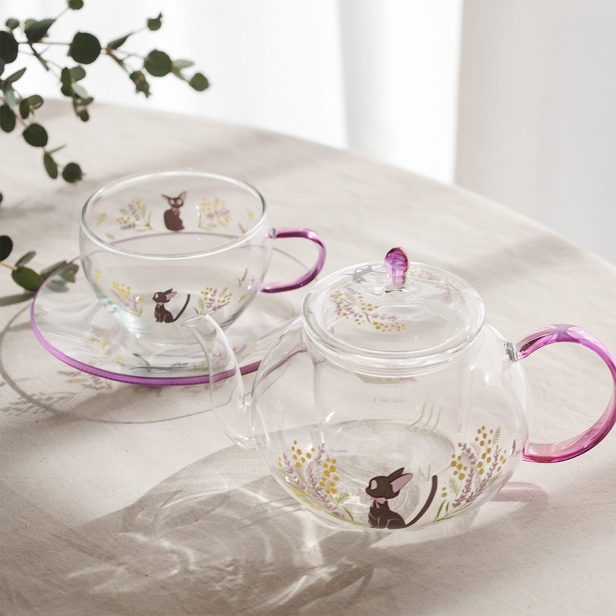 Kiki's Delivery Service Flower Bouquet Series tea pot