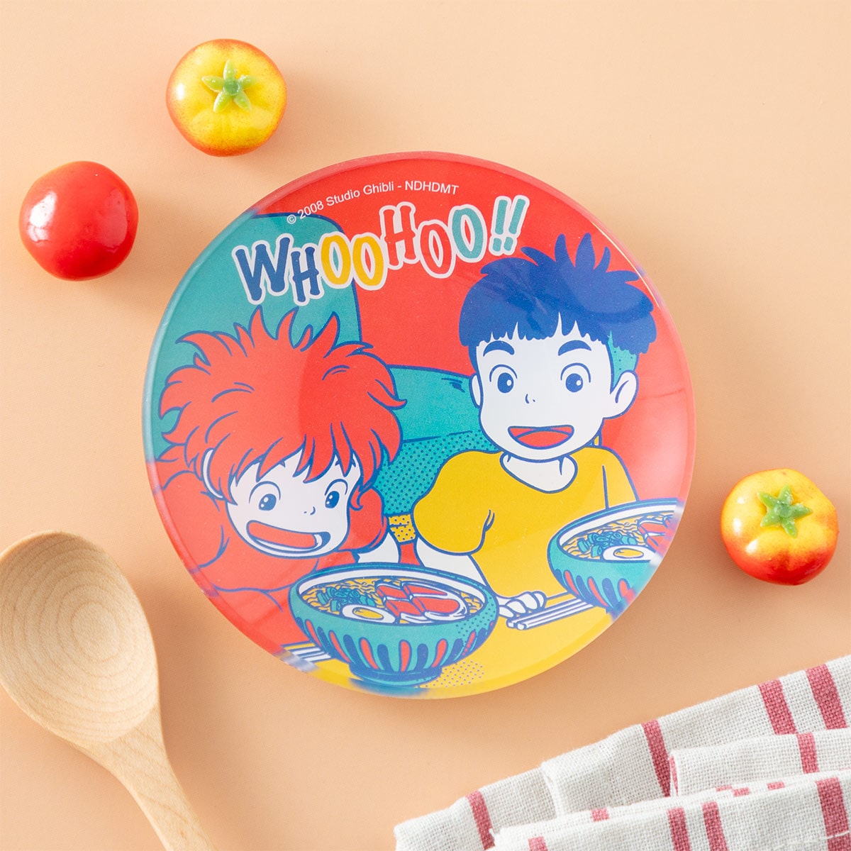 Ponyo Yummy Glass Mini Dish - Studio Ghibli