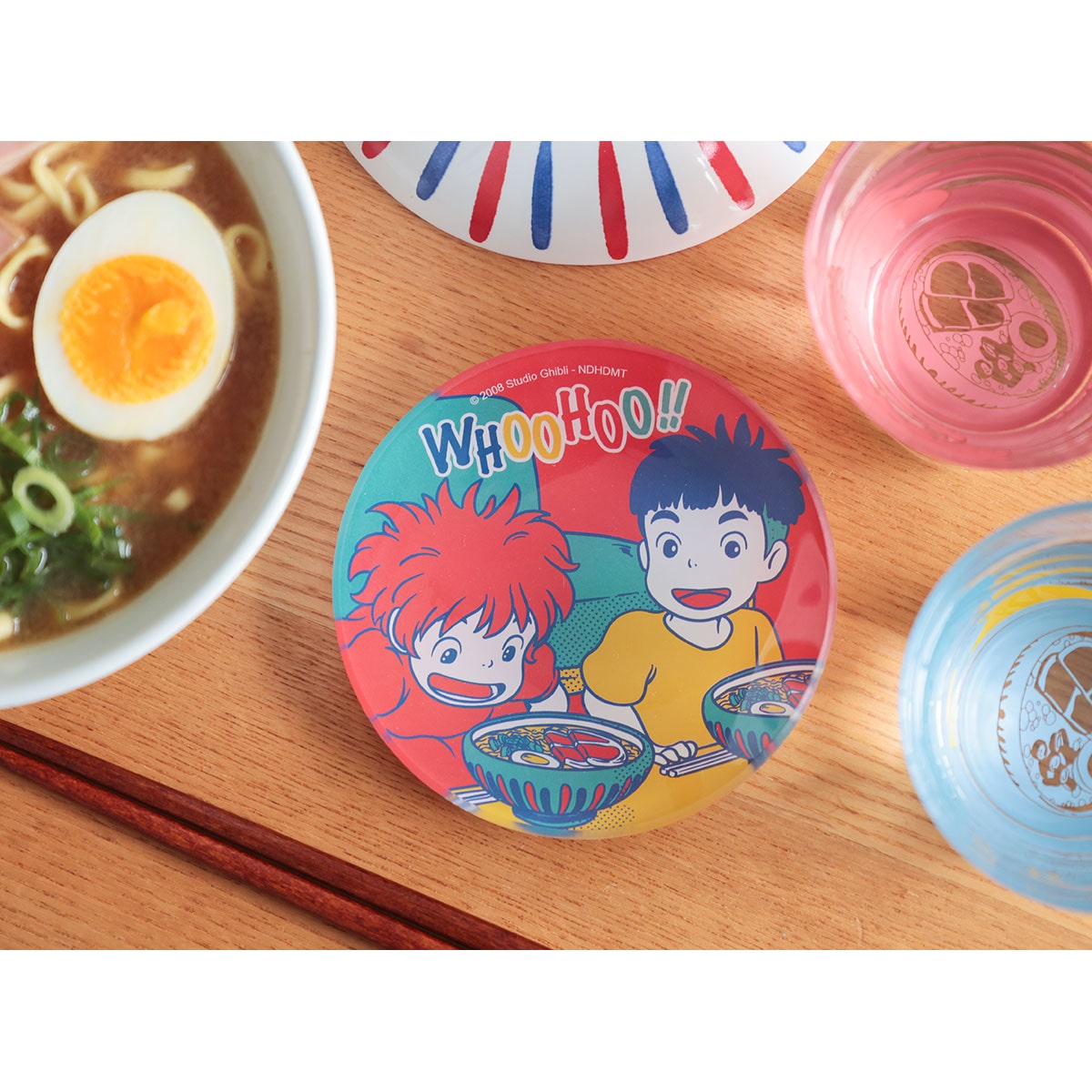 Ponyo Yummy Glass Mini Dish - Studio Ghibli