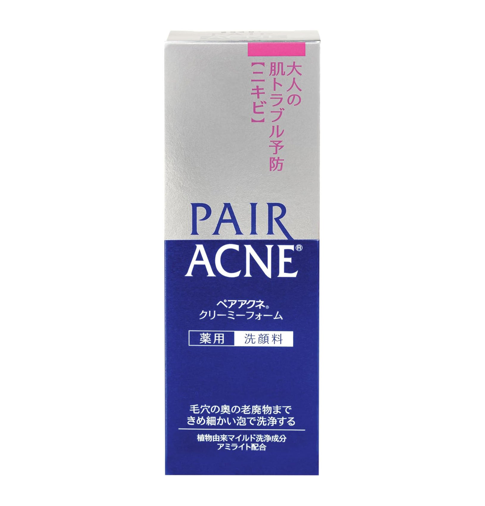 LION PAIR Acne Creamy Foam Medicated Facial Cleanser 80g
