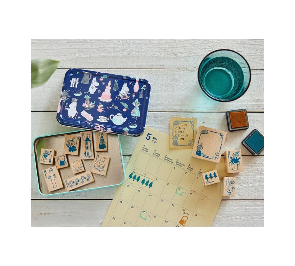 Moomin stamps book