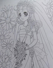 Happy Bridal B5 Coloring Book