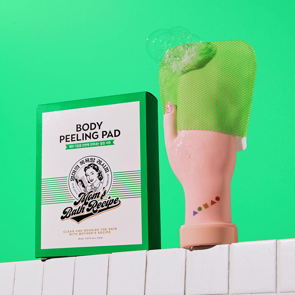 Mom's Bath Recipe Body peeling pad - 1 single pad