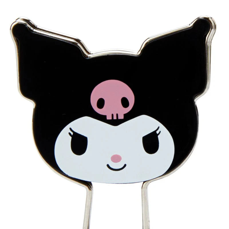 Kuromi Binder Clips