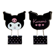 Kuromi Binder Clips