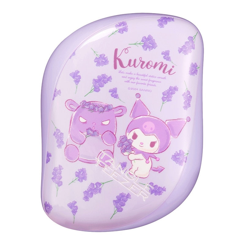 Tangle Teaser Compact Styler Kuromi Flower Wreath