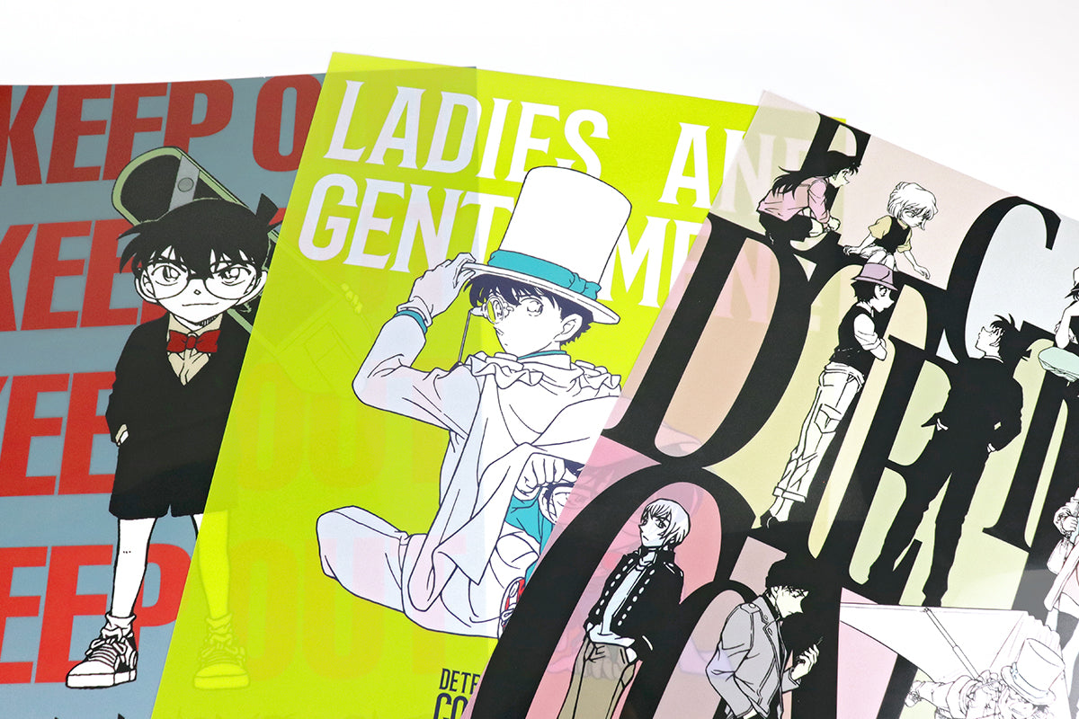 Conan City original goods - Clear poster