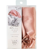 Silk Shiny Night Cap for long hair