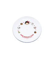 Chibi Maruko-Chan Clear Plate 18cm - Maruko
