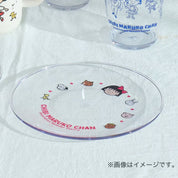 Chibi Maruko-Chan Clear Plate 18cm - Maruko