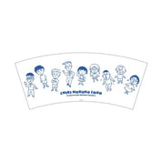 Chibi Maruko-Chan Clear Tumbler 450ml - Friends