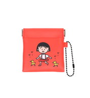 Chibi Maruko-Chan Spring Pouch - Red