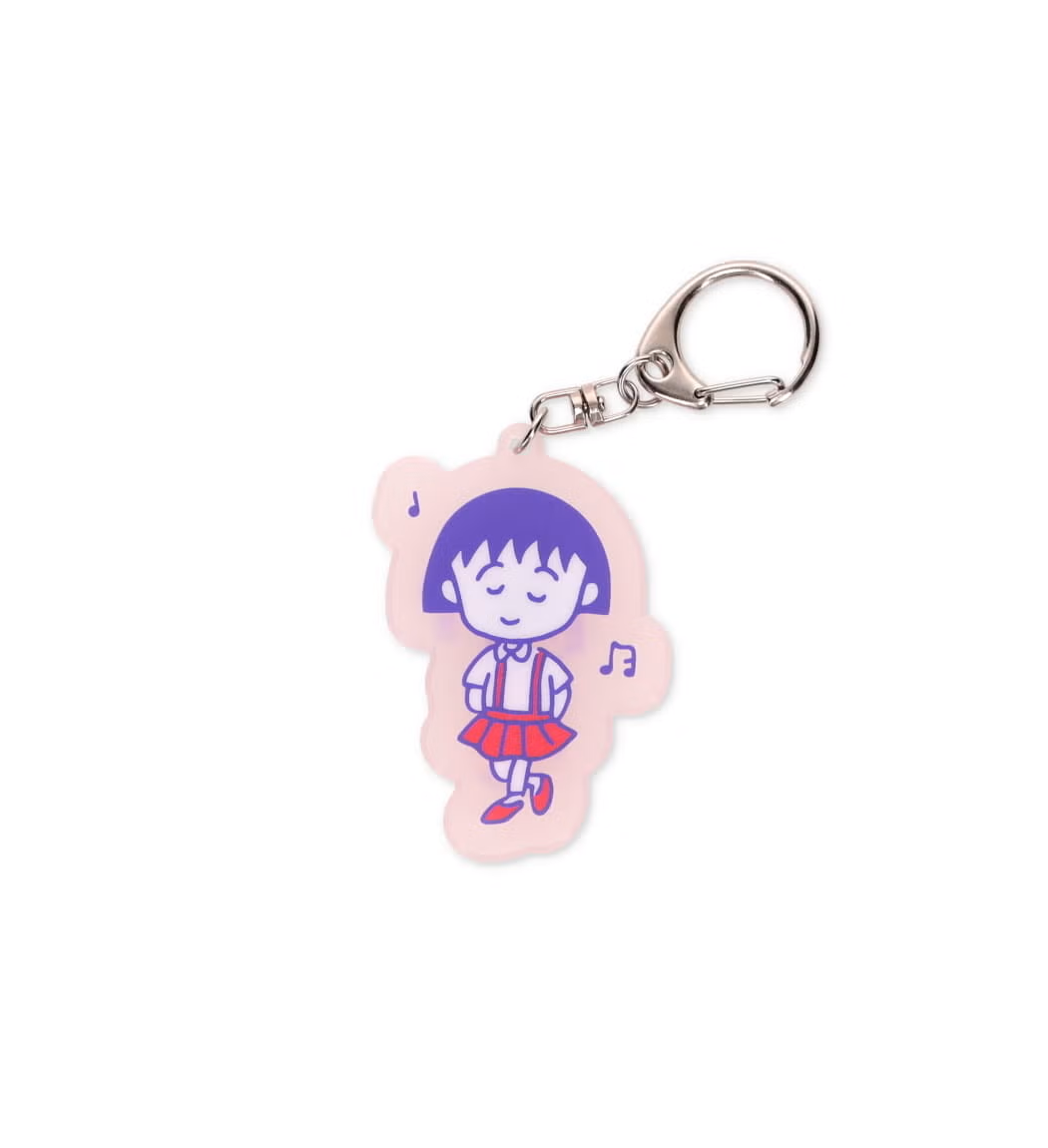 Chibi Maruko-Chan Luminous Acrylic Keychain