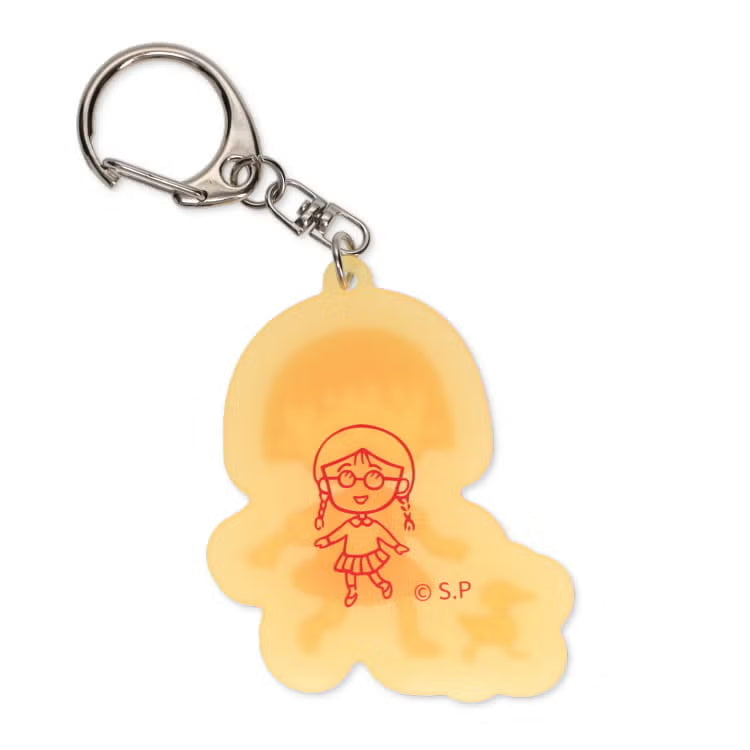 Chibi Maruko-Chan Luminous Acrylic Keychain
