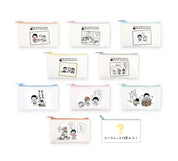 Chibi Maruko-Chan × Crayon Shin-Chan Secret Flat Mini Pouch Single Item