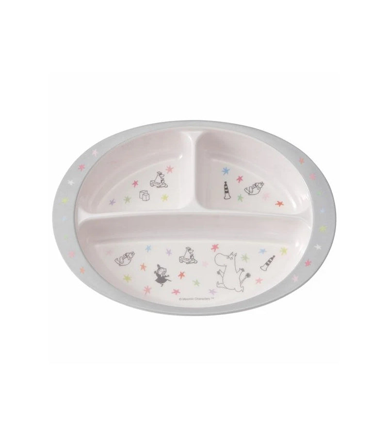 MOOMIN BABY Melamine Lunch Plate