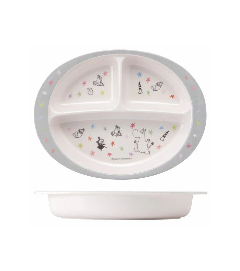 MOOMIN BABY Melamine Lunch Plate