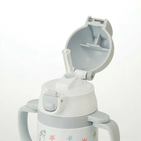 MOOMIN BABY Ultra-light two-handed Straw Stainless Steel Bottle 240ml