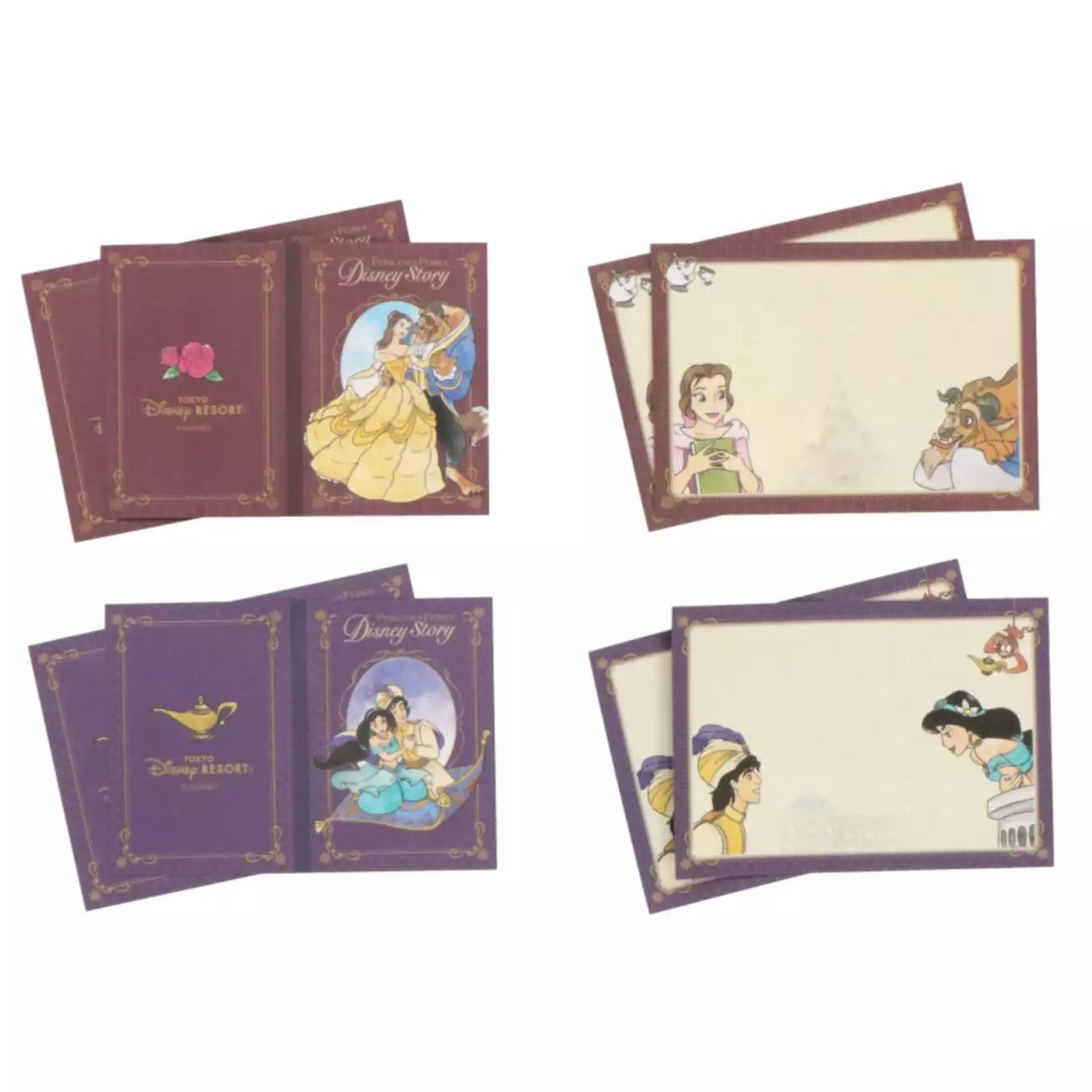 Disney Adventure Notes 4 Notes of Disney Princesses - Tokyo Disney Resort – CHIBI NONO نونو ...