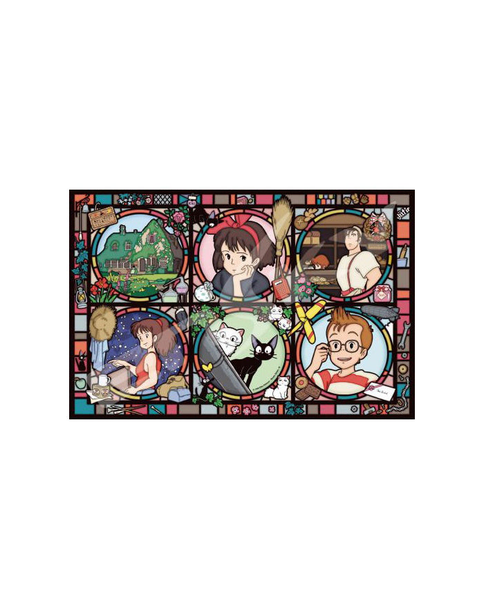 Kiki's Delivery Service 208P Art Crystal Jigsaw Puzzle