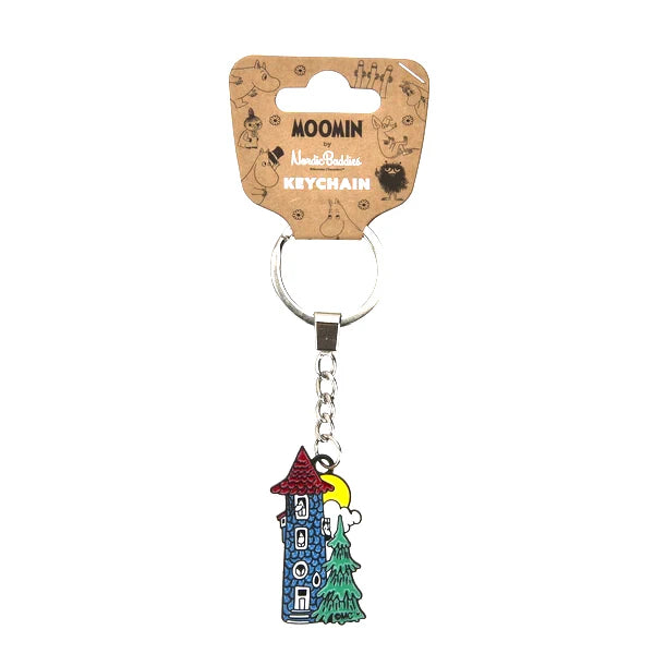 Moomin House Keychain by NordicBuddies