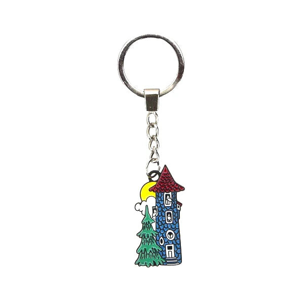 Moomin House Keychain by NordicBuddies