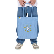 Moomin Embroidered Tote Bag by Nordicbuddies - Moomin/Blue