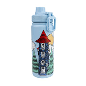 Moomin Stainless Steel Insulated Bottle by Nordicbuddies - Moominhouse/Blue