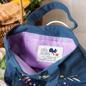 Ghibli Closet Limited Edition - Kiki's Delivery Service Embroidery Series Lunch Tote Bag