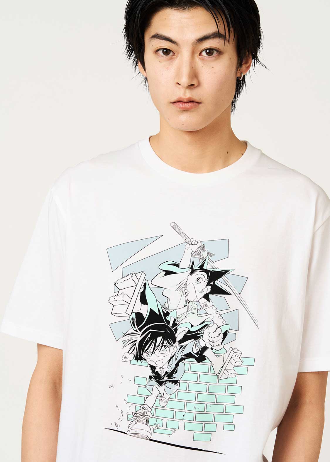 Detective Conan & Yaiba Samurai T-shirt