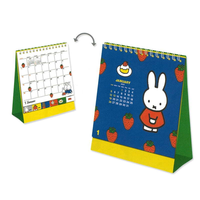 2025 Reversible Desk Calendar - miffy
