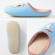 Moomin Slippers - Snorkmaiden & Little My